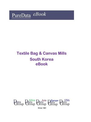cover image of Textile Bag & Canvas Mills in South Korea